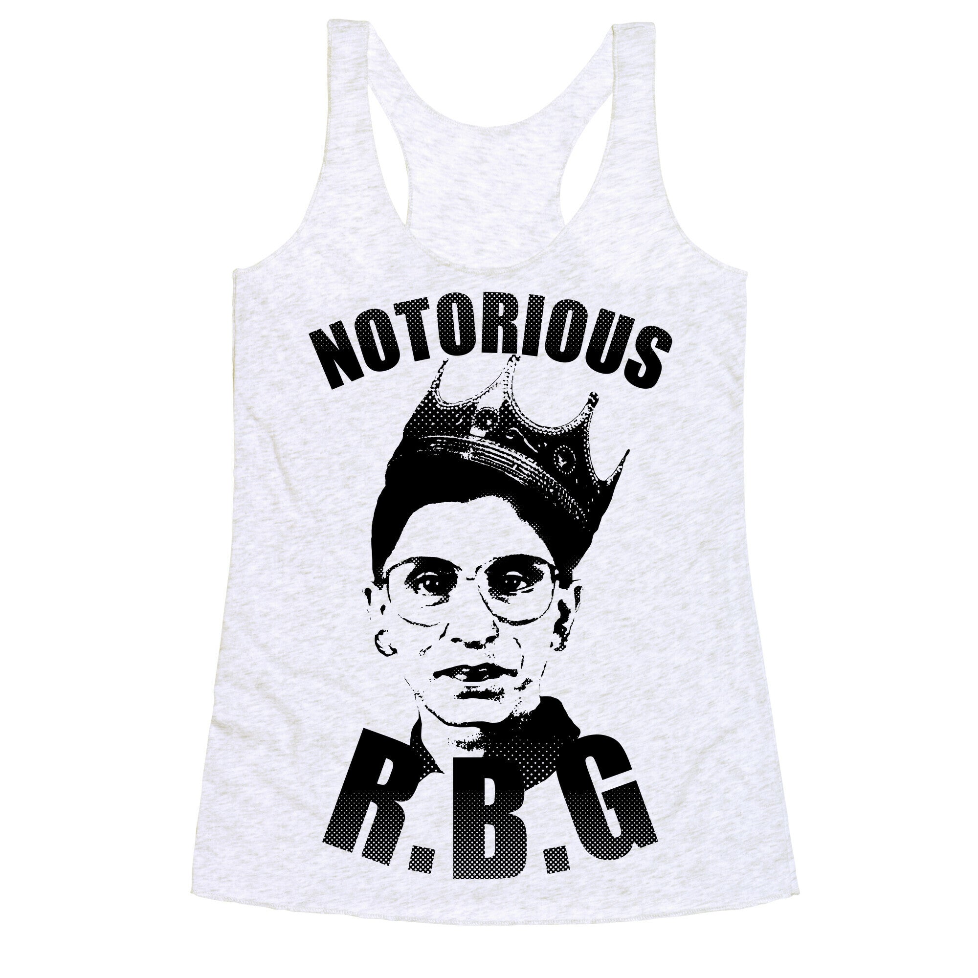 Notorious RBG (Ruth Bader Ginsburg) Racerback Tank